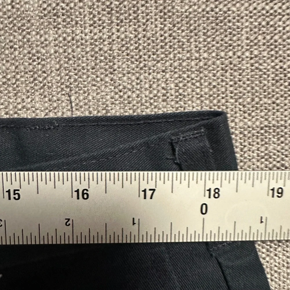 Genuine Dickies Work Shorts Mens 36 Navy Flat Front Utility